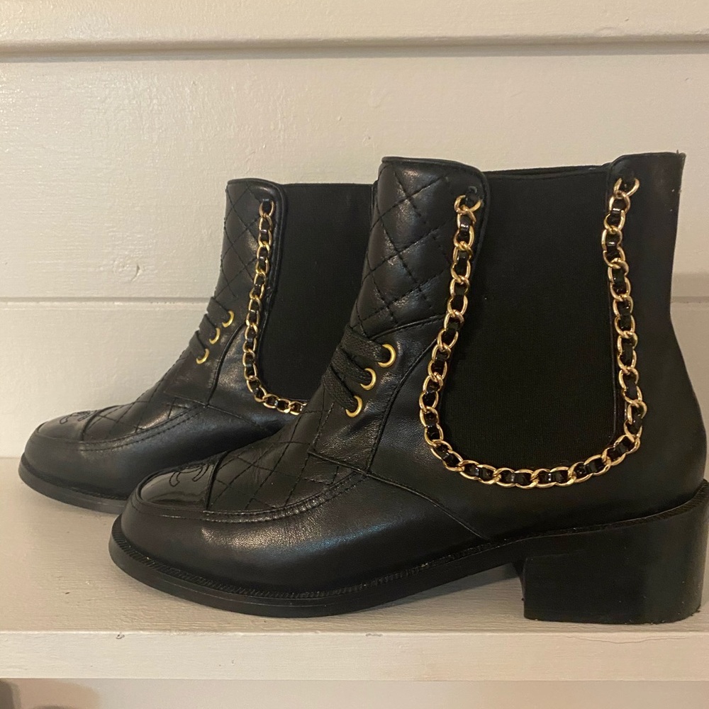 Chanel booties  🚫SOLD 🚫